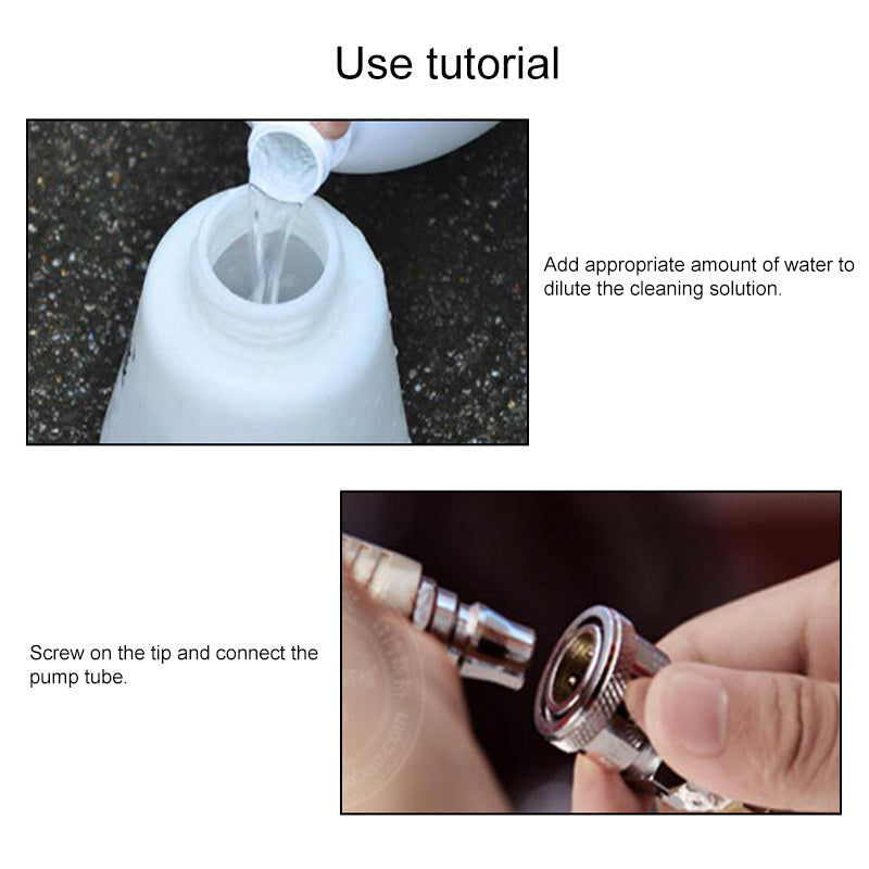 High-Pressure Carwash Foam Cannon