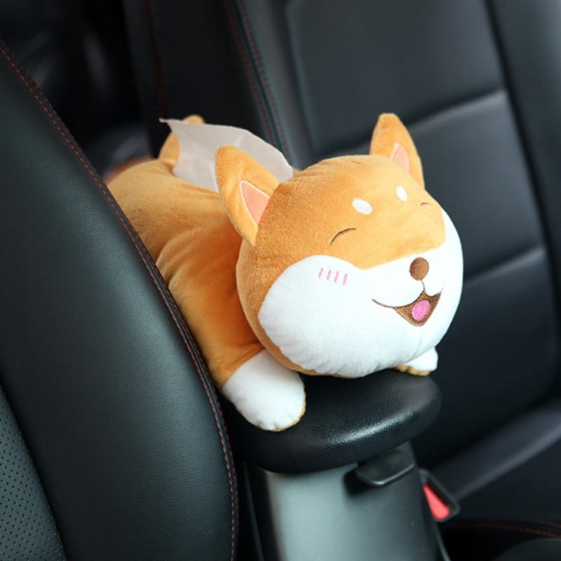 Car Plushie Tissue Box