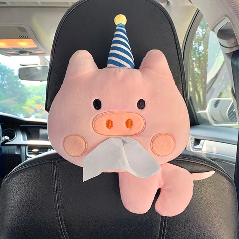 Car Plushie Tissue Box