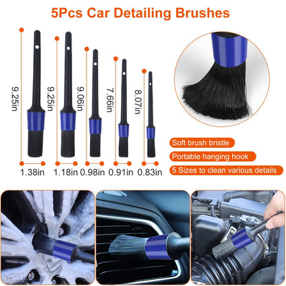 Car Detailing Brush, 26 Piece Kit