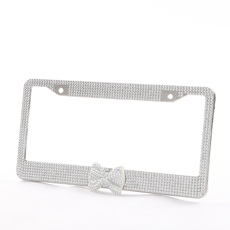 Cute Bow License Plate Frame