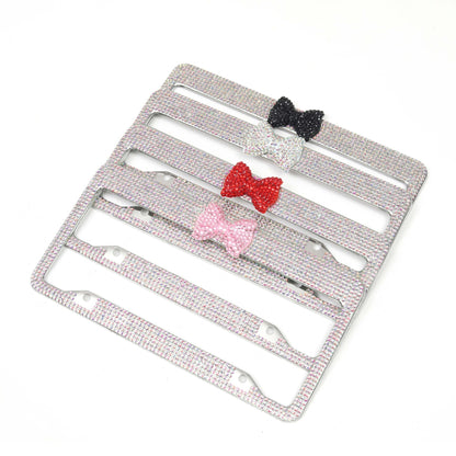 Cute Bow License Plate Frame