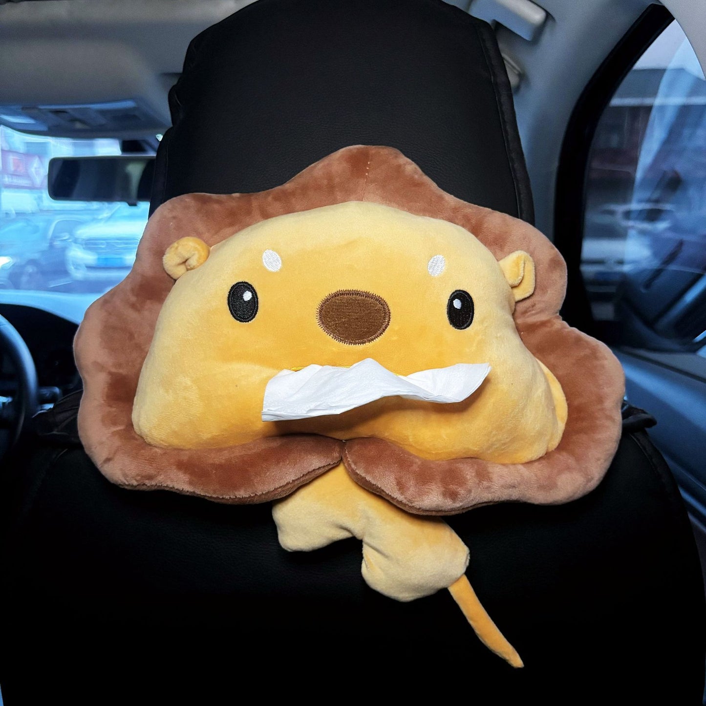 Car Plushie Tissue Box