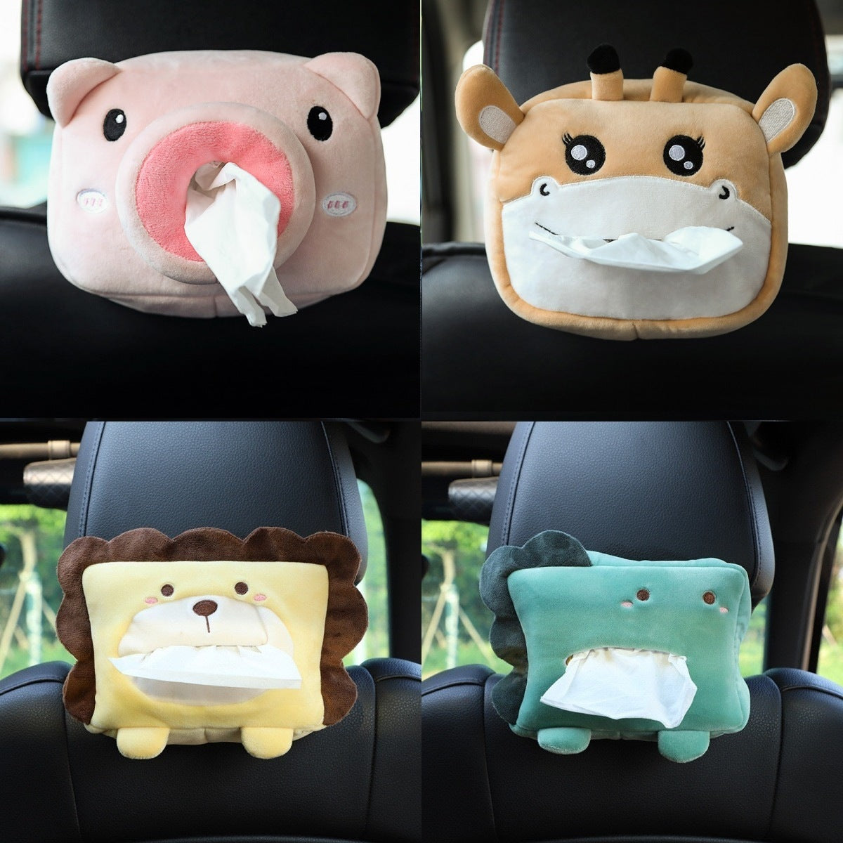 Car Plushie Tissue Box