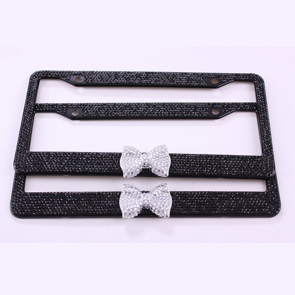 Cute Bow License Plate Frame