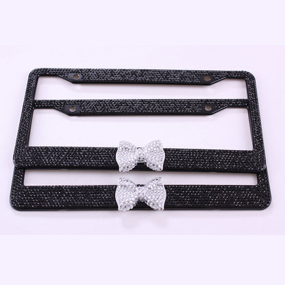 Cute Bow License Plate Frame