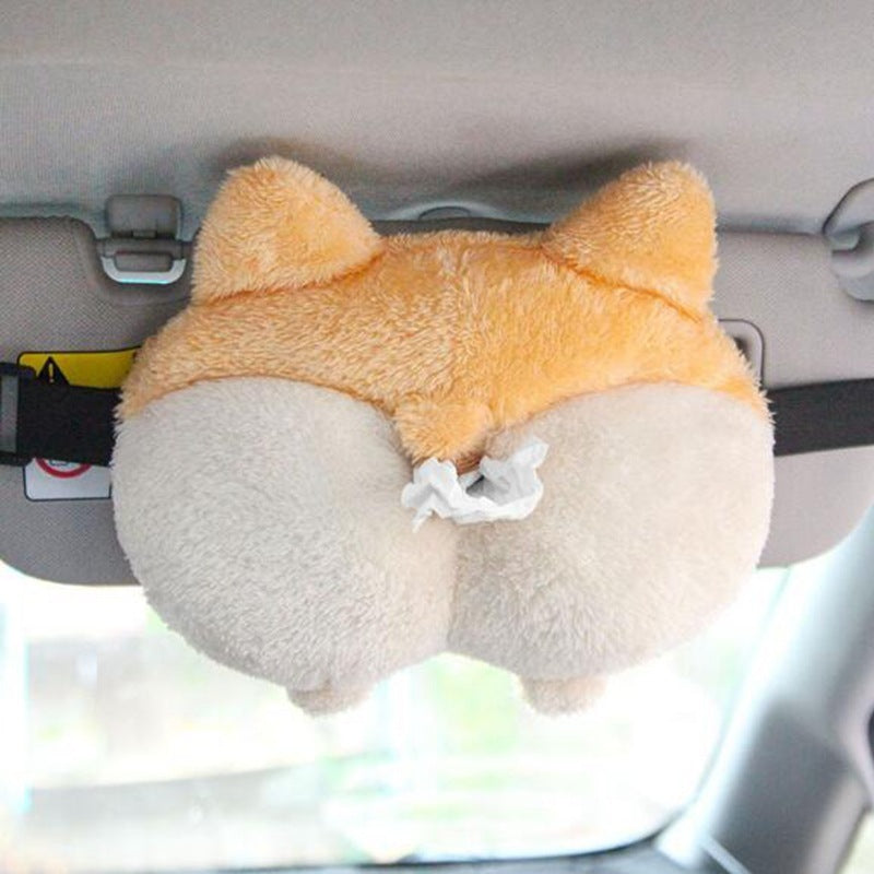 Car Plushie Tissue Box