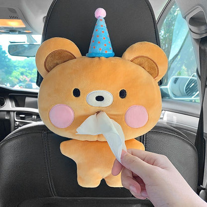 Car Plushie Tissue Box
