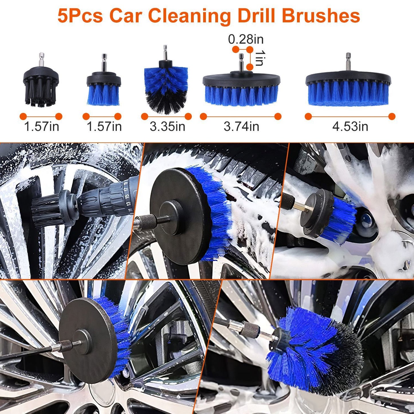 Car Detailing Brush, 26 Piece Kit